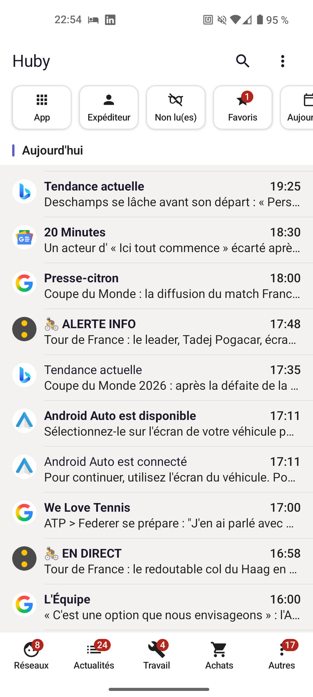 Timeline principale